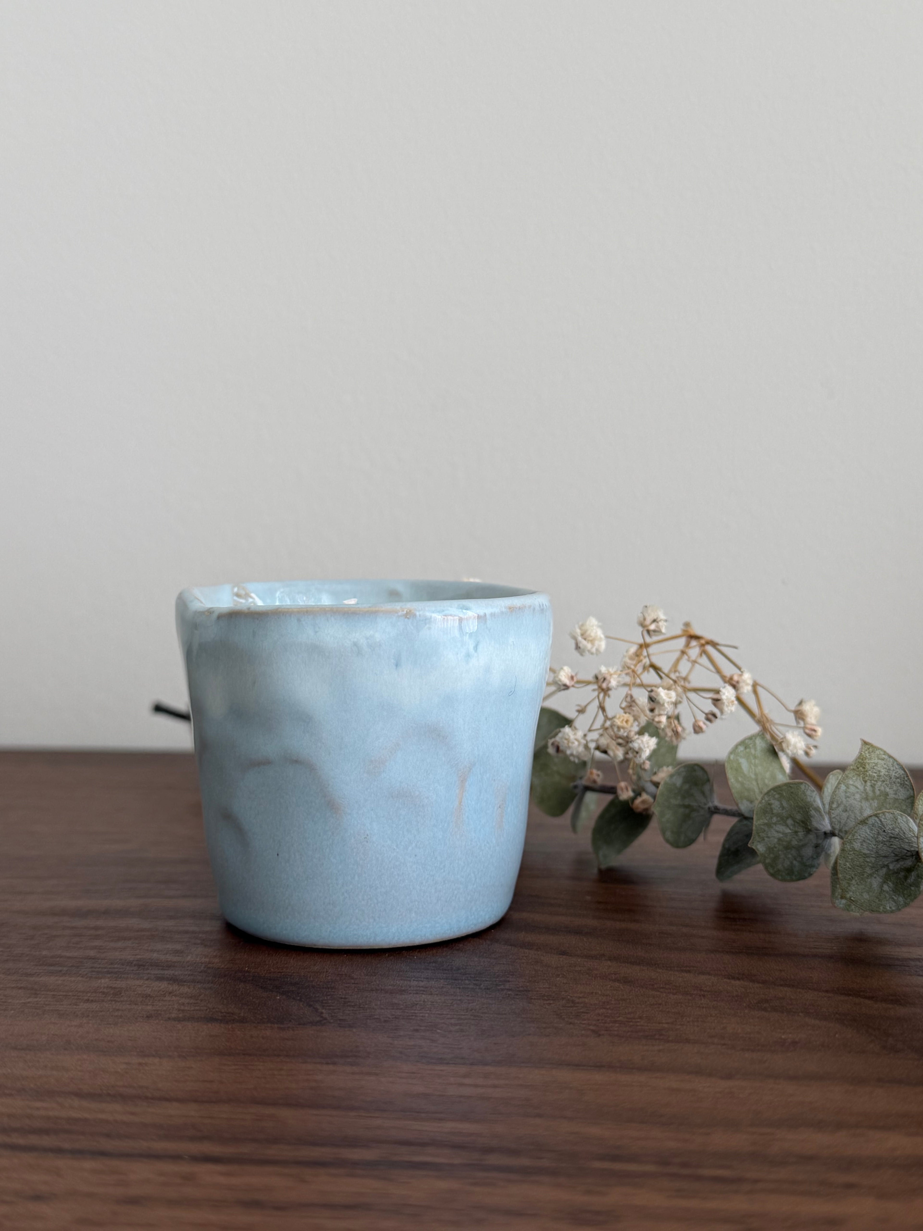 Espresso Cup Azul Bebé | Caramelo Salgado