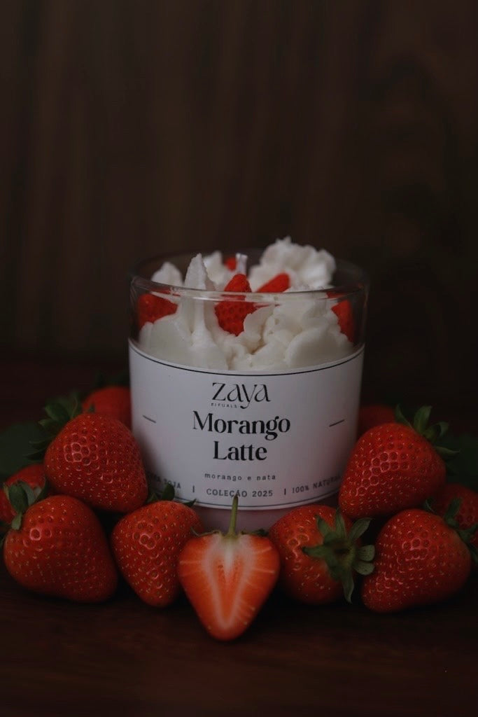 Morango Latte